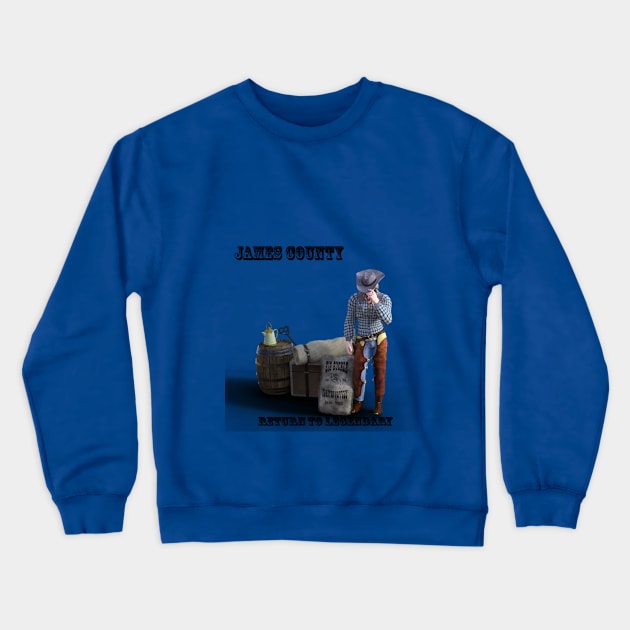 James County Crewneck Sweatshirt by MarsDrive